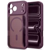 Tech-Protect BasicMag MagSafe dėklas, skirtas iPhone 17 Pro / 18 Pro - Bordo matinis