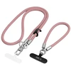 Tech-Protect C10S Crossbody Phone Lanyard (114 cm) + Wrist Strap (31 cm) - Rožinė Titanium