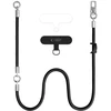 Tech-Protect C10S ROPE CROSSBODY & WRIST juodos spalvos/TITANO