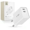 Tech-Protect C35W įkroviklis 2x USB-C PD 35W - baltas