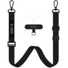 Dėklas Tech-Protect C65 Rope Crossbody Leash - Juodas