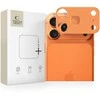 „Tech-Protect Camalloy Fit+“ kameros dėklas, skirtas „iPhone 17 Pro Max“ – oranžinis