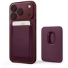 Dėklas Tech-Protect CH01 MagWallet MagSafe Magnetic Wallet for phone - burgundy