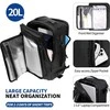 Tech-Protect Defender S50 Backpack for Ryanair & Wizzar, 20L Nešiojamas kompiuteris - Juodas