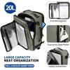 Tech-Protect Defender S50 Backpack for Ryanair & Wizzar, 20L Nešiojamas kompiuteris - Olive