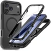 Dėklas Tech-Protect Defense MagSafe Case, skirtas iPhone 17 Pro / 18 Pro – matinė juoda