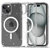 Tech-Protect FlexAir hibridinis MagSafe iPhone 15 dėklas – skaidrus blizgus