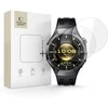 „Tech-Protect Glass Fit+“ 2 grūdinto stiklo pakuotė, skirta „Huawei Watch GT 6 Pro 46mm“ – skaidri.