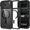 Dėklas Tech-Protect Magmat Magsafe CC Case for iPhone 17 Pro / 18 Pro - Permatomas juodas