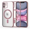 Tech-Protect MagShine Line MagSafe iPhone 11 dėklas – rožinis