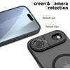 Tech-Protect MagStand MagSafe dėklas skirtas Apple iPhone 17 Air – matinis juodos spalvos