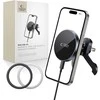 „Tech-Protect mm15W-V5“ magnetinis „MagSafe“ automobilio laikiklis į oro išleidimo angą - Juodas