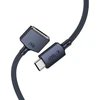 Tech-Protect MMC01 Ultraboost USB-C / USB-C MagSafe 3 140W 200cm Cable for MacBook - Navy Mėlyna