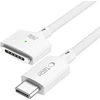Tech-Protect MMC01 Ultraboost USB-C / USB-C MagSafe 3 140W 200cm Cable for MacBook - Baltas