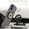Tech-Protect MMR700 Lamano magnetic MagSafe žiedas telefonui juodos spalvos/auksos spalvos