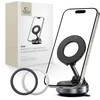Juodas automobilinis magnetinis telefono laikiklis „Tech-Protect N60 Magsafe Wind & Dash”