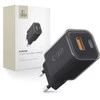 „Tech-Protect NCM33W“ 2 prievadų PD33W/QC3.0 sieninis įkroviklis - juodas