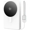 Tech-Protect PB40 LIFEMAG MagSafe IŠORINĖ BATERIJA 10000MAH 25W QI2.2 BALTA/SIDABRINĖ