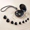 Tech-Protect QuetFit Earplugs juodos spalvos