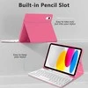 Tech-Protect SC Pen Case for iPad 10.9” 10 / 2022 / 11” 11 / 2025 - Rožinė