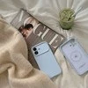 „Tech-Protect“ silikoninis „MagSafe“ dėklas, skirtas „iPhone 17“ – Mėlyna