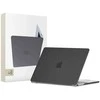 Tech-Protect SmartShell dėklas, skirtas MacBook Air 13" M2 / M3 / 2022-2024 - matinė juoda