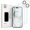 Tech-Protect Supreme rinkinys iPhone 15 2x grūdintas stiklas ekranui / grūdintas stiklas fotoaparatui