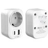 „Tech-Protect TA100“ JAV adapteris – baltas