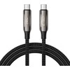 Tech-Protect UB10T Ultraboost USB-C PD240W/QC4.0 kabelis 200cm - Juodas