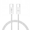 Tech-Protect UltraBoost Classic USB-C / USB-C PD kabelis 60W 3A 1m - baltas