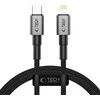 Tech-Protect UltraBoost DNA USB-C / Lightning PD27W/3A laidas 100 cm - pilka