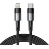 Tech-Protect UltraBoost Lightning / USB-C PD 20W 3A 2m laidas - pilkas