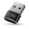Tech-Protect UltraBoost USB-A (vyriškas) / USB-C (moteriškas) adapteris – juodas