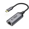 Tech-Protect UltraBoost USB-C į Ethernet RJ45 1000Mbps adapteris - Juodas