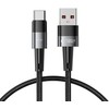 Tech-Protect UltraBoost USB-C / USB-A kabelis 66W 6A 0,5m – pilkas
