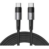 Tech-Protect UltraBoost USB-C / USB-C PD kabelis 100W 5A 3m – pilkas