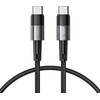 „Tech-Protect UltraBoost USB-C“ / USB-C PD kabelis 100W 5A 0,25m – pilkas