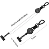 Tech-Protect UrbanLoop Anti-Theft Phone Holder with Retractable Lanyard - Juodas