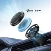 Tech-Protect V9 ArcticBoost magnetic MagSafe dashboard & vent automobilinis laikiklis su belaidžiu įkrovimu 25W QI2.2 juoda