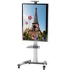 Techly ICA-TR15 reklaminio ekrano laikiklis 177,8 cm (70") Sidabras