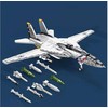 Jokomisiada Techniniai blokai F-14 Tomcat 1600 dalių Amerikiečių naikintuvas ZA5301