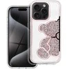 OEM dėklas, skirtas „iPhone 17 AIR“, rožinis meškiuko formos dėklas