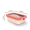 Tefal FOOD BOX 0.5L ONECLICK Oranžinis