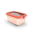 Tefal FOOD BOX 0.75L ONECLICK Oranžinis