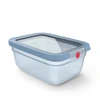 Tefal FOOD BOX 1.5L ONECLICK Mėlynas