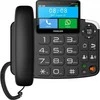 MAXCOM stalinis telefonas SIM kortelei MM42D juodas