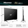 Televizorius Hisense 65A6Q | 65 | Smart TV | VIDAA Smart OS | UHD | Juodas