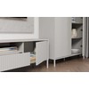 TV staliukas „Top E Shop“ RTV KAMARO 160 SLIM/GL CASMERE COLOUR