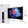 Televizorius TCL 75P69K TV 190.5 cm (75") 4K Ultra HD Smart TV Wi-Fi Juodas