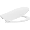 TOILET SEAT SLIM SLOW JIKA ZETA Baltas